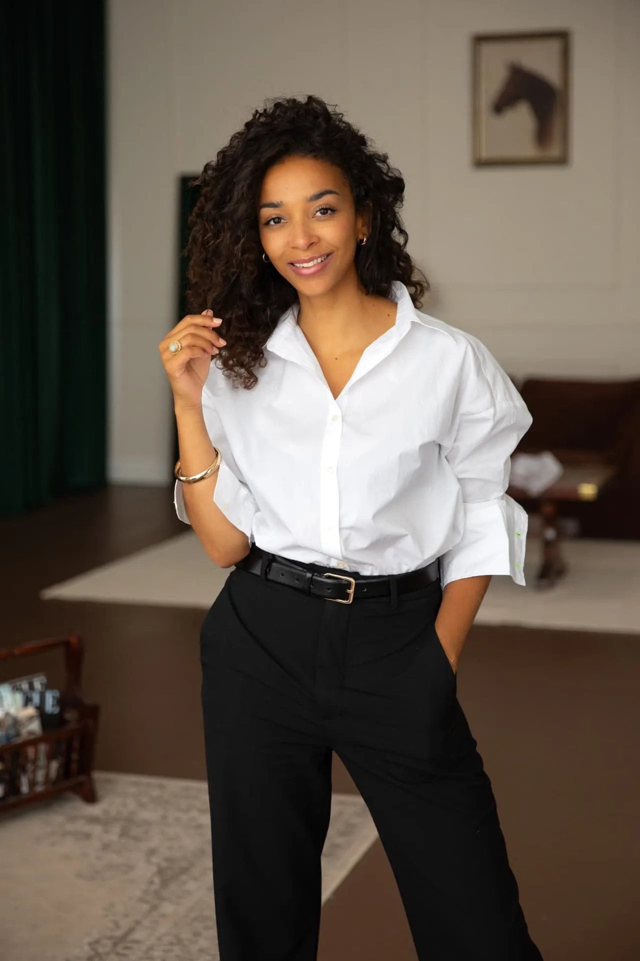Isha Henry-Hament, calligrapher and founder of Henry Calligraphy